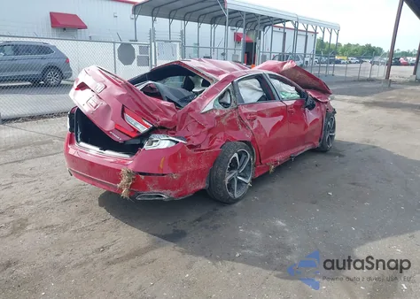 2019 Honda Accord Sport from USA, damaged, VIN 1HGCV1F3XKA052501